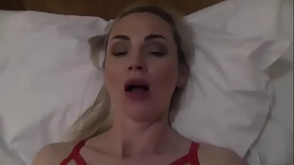 Amateur Blonde MILF Takes Massive BBC Creampie HD