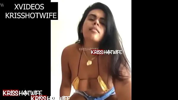 Kriss Hotwife in Swimsuit Pounded by Huge Cock