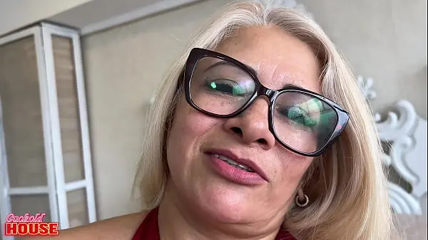 Slutty MILF Cheats on Cuckold Hubby with Two Hung Bulls