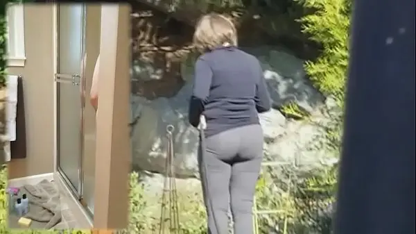 GILF Strips Naked During Sexy Housework Tease
