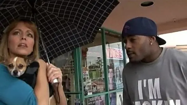 Insatiable Cougar Hunts Massive BBC in Interracial Scene 4